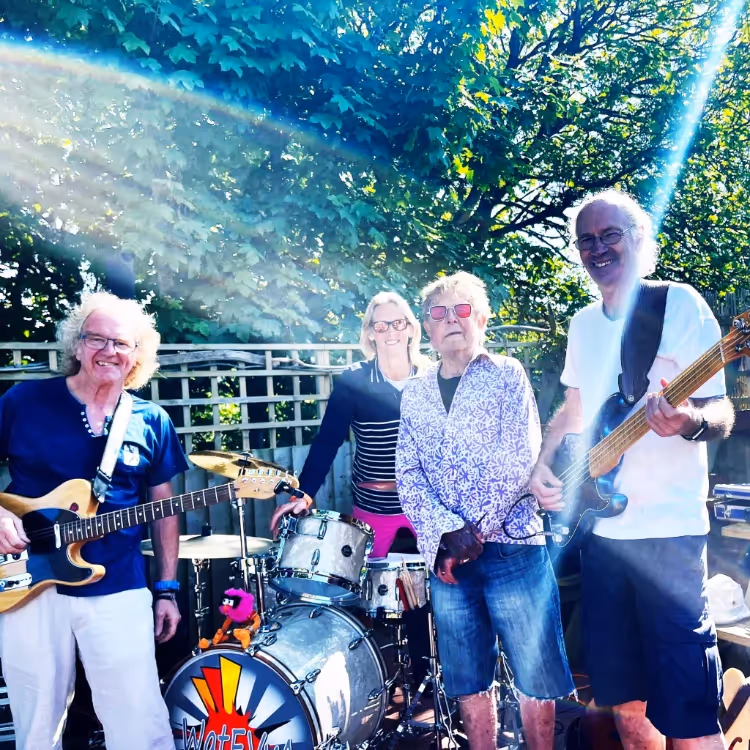 A band of 4 musicians