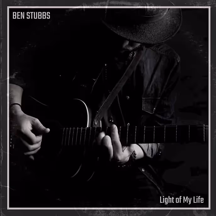 Album cover by an artist name Ben Stubbs
