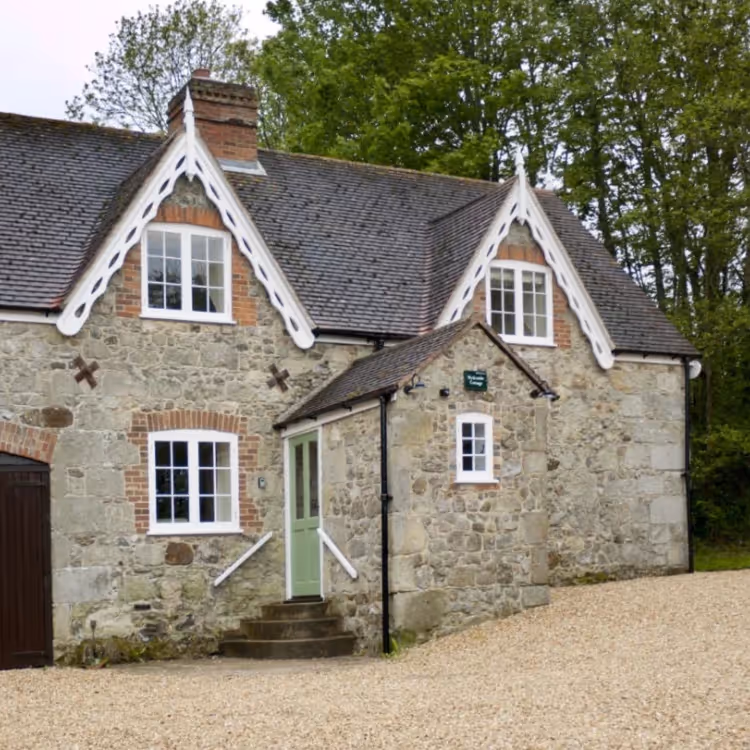 A Victorian stone cottage