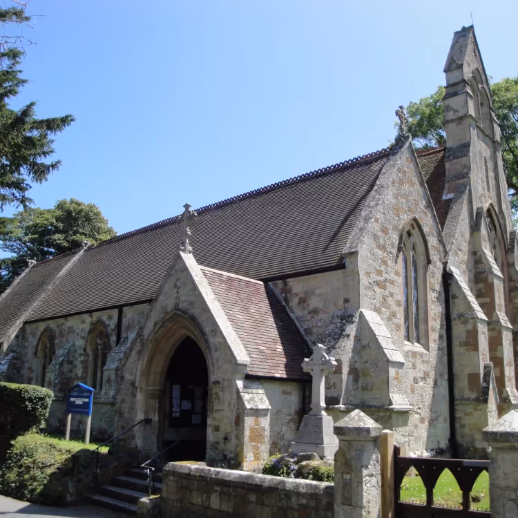 An old stone parish church