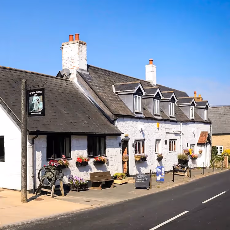An old pub in a village