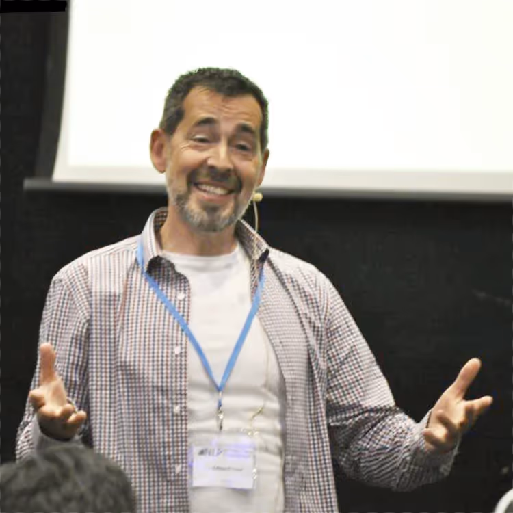 A man giving a speech