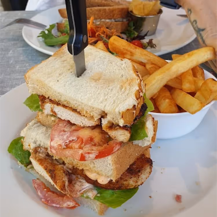 A club sandwich
