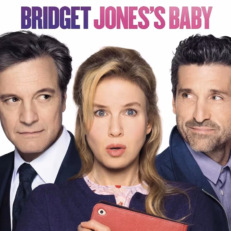 An advert for a film called Bridget Jone's Baby