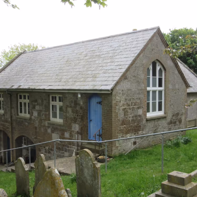 The rear of a baptist chapel