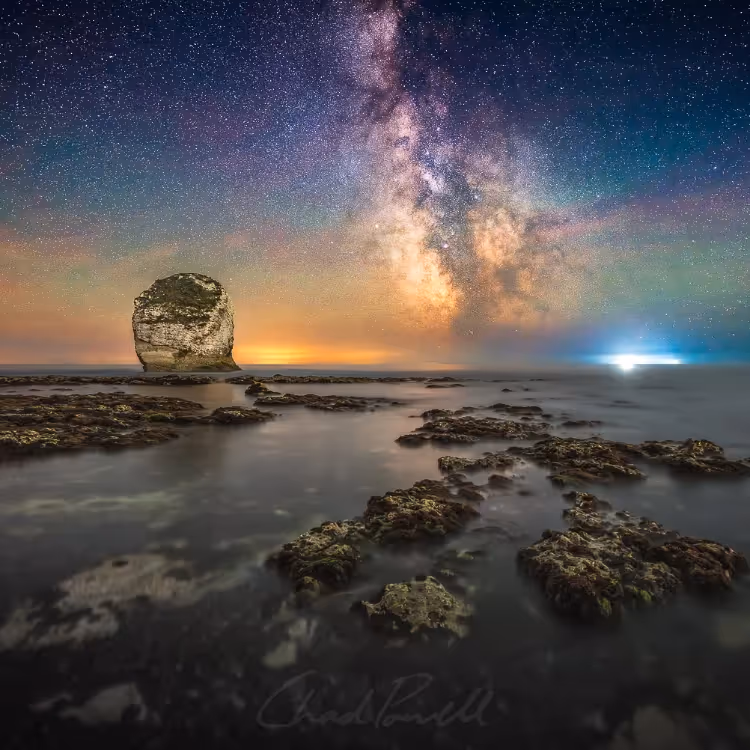 The Milky Way reflecting in the waters