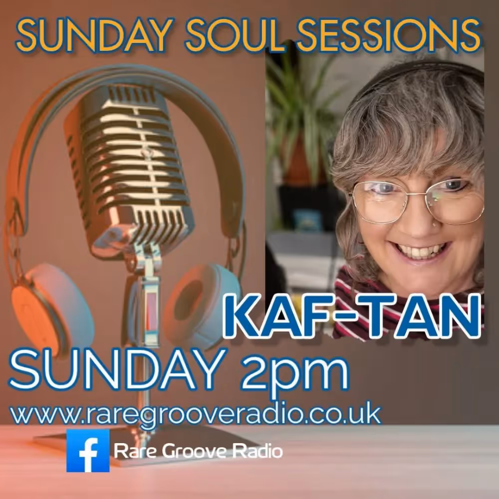 An advert for a Sunday soul radio show