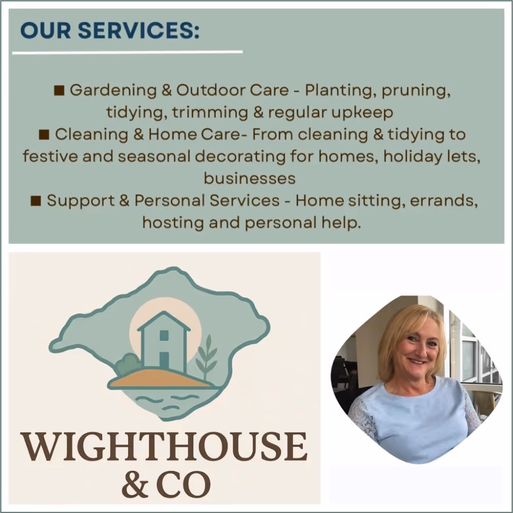 Ad advert for someone offering home help services.