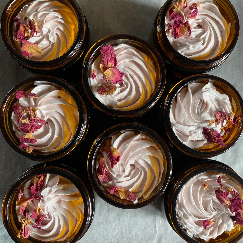 Aromatherapy creams.