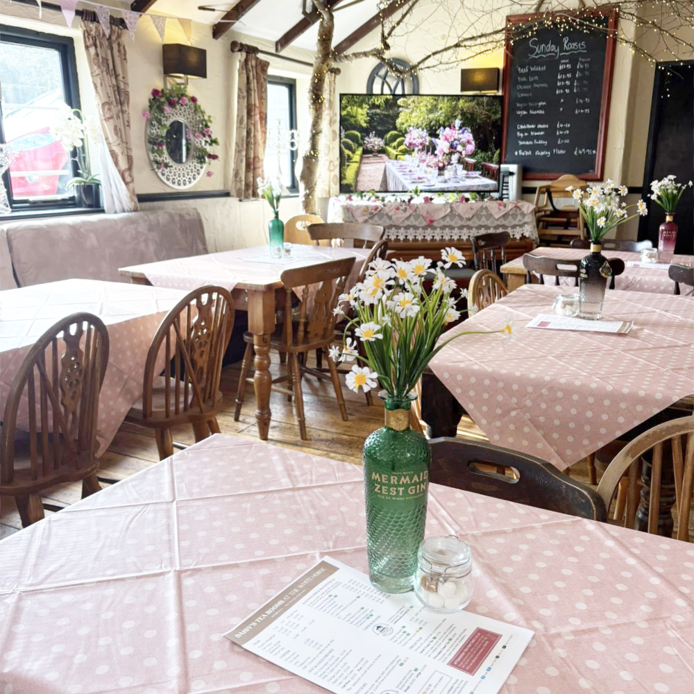 A pretty cafe based in a pub