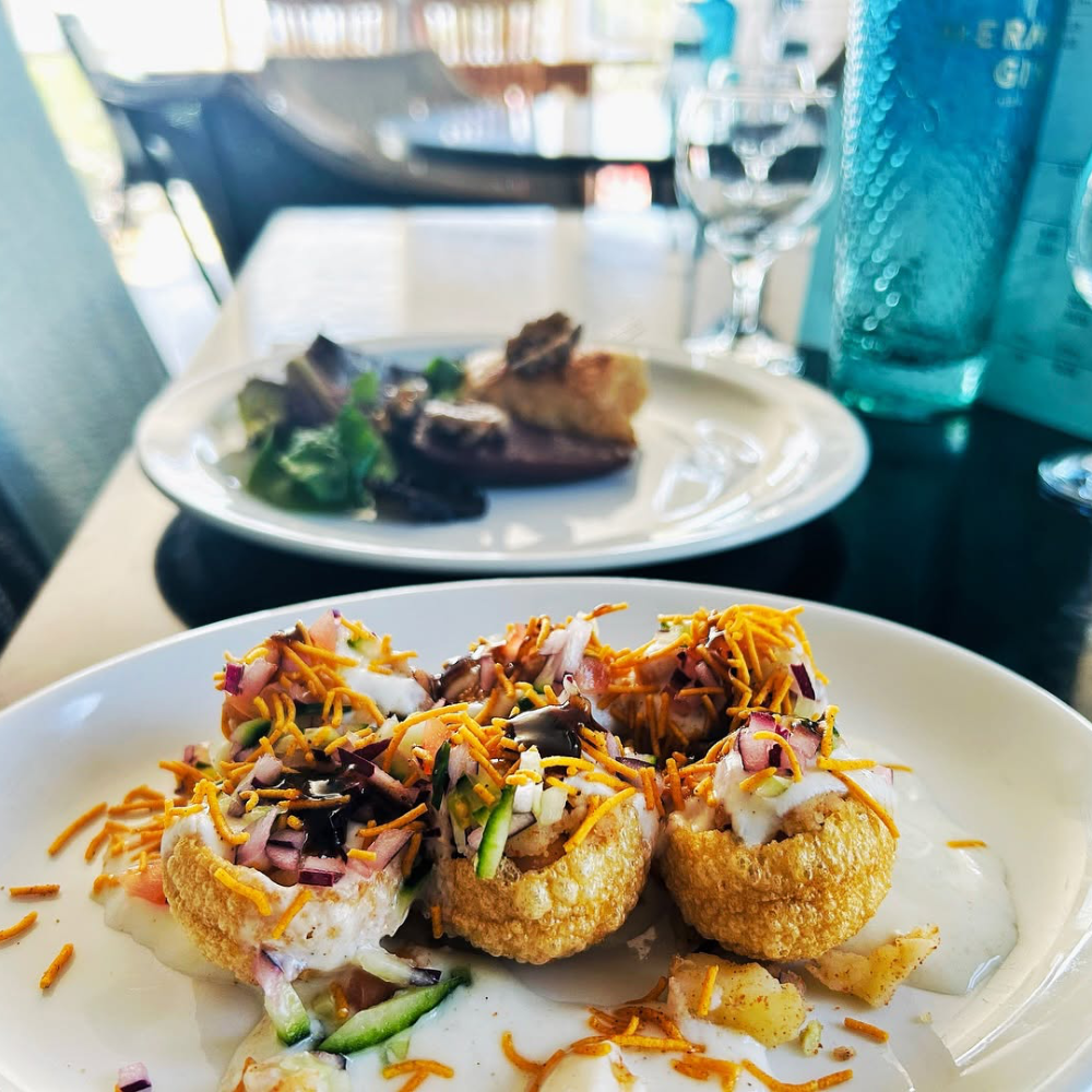 An Asian fusion dish.