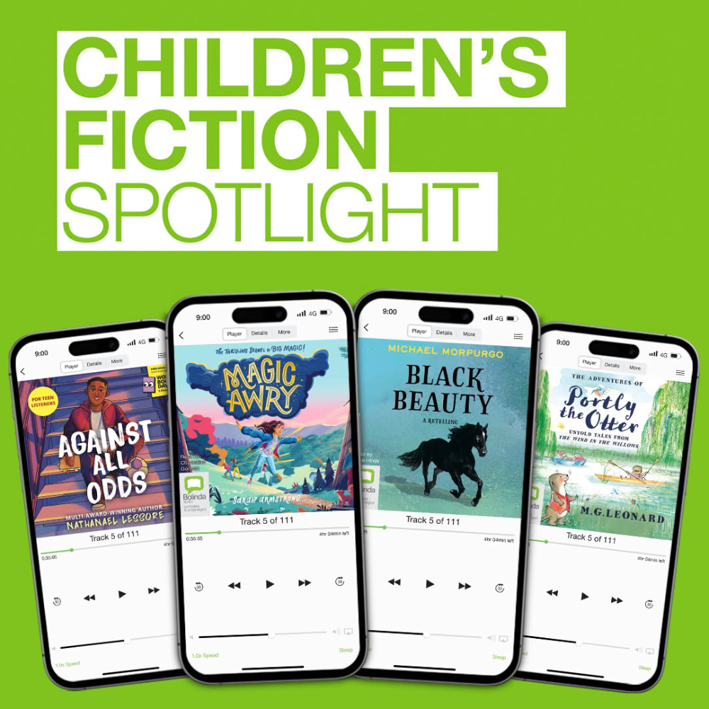A promotion for childrens eBooks.