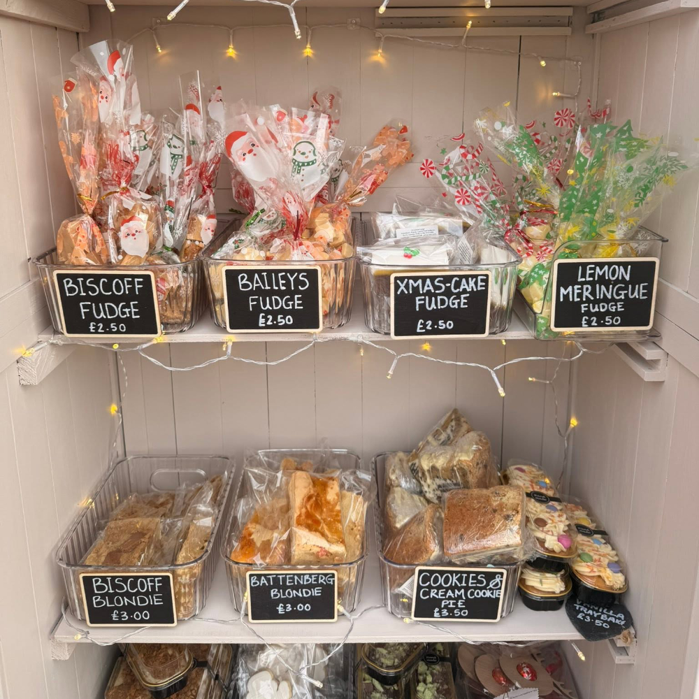 A selection of sweet treats.