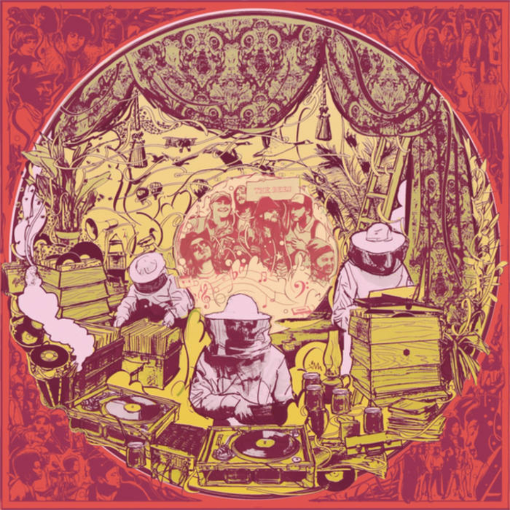 An album cover by the band called The Bees.