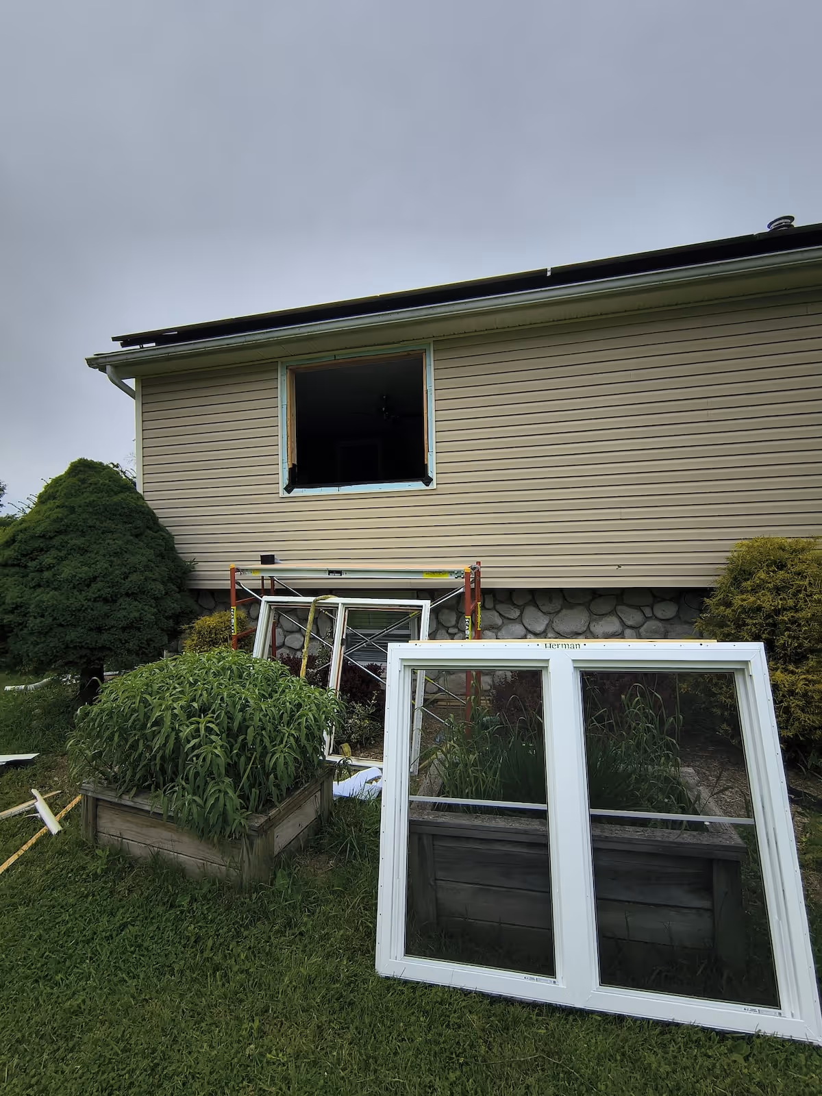 Decking board installation in Warwick, NY