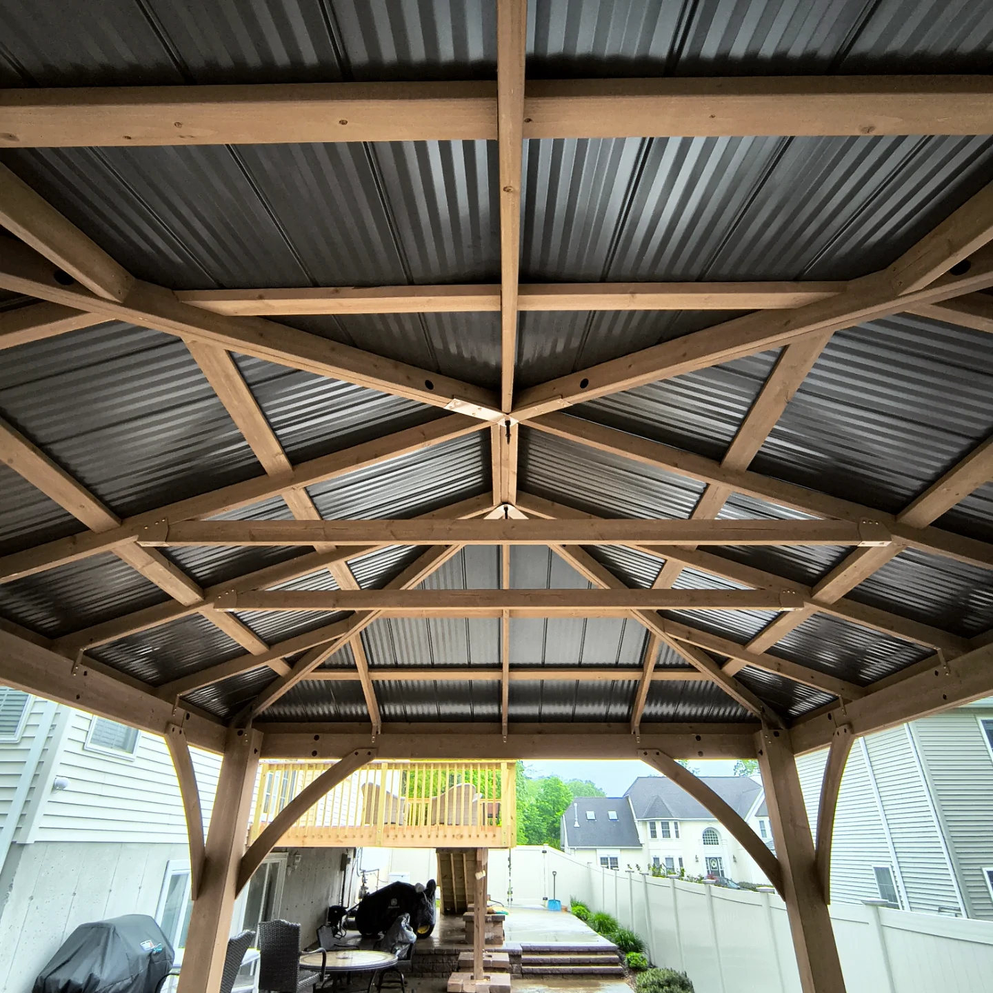 Yardistry Gazebo installation in Warwick, NY