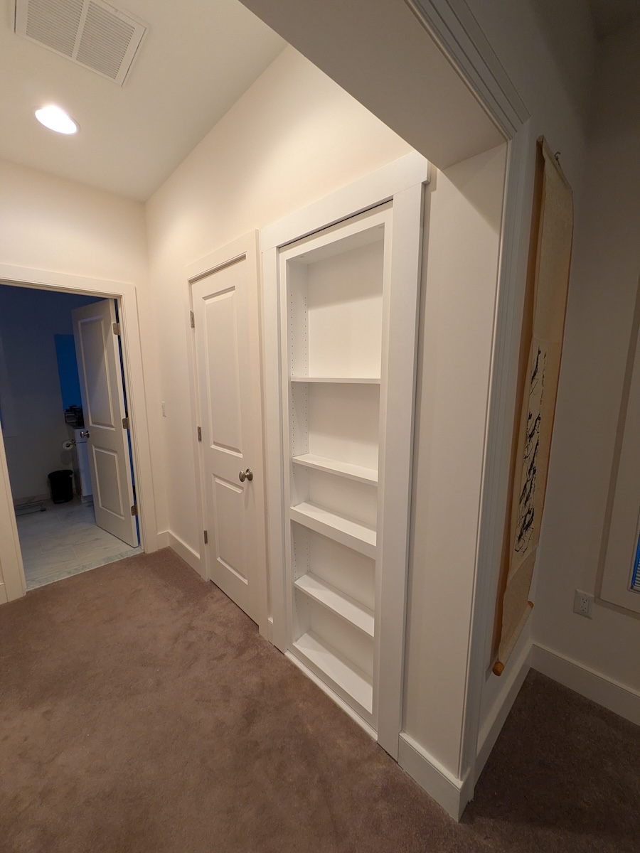 Murphy Door Bookcase Installation