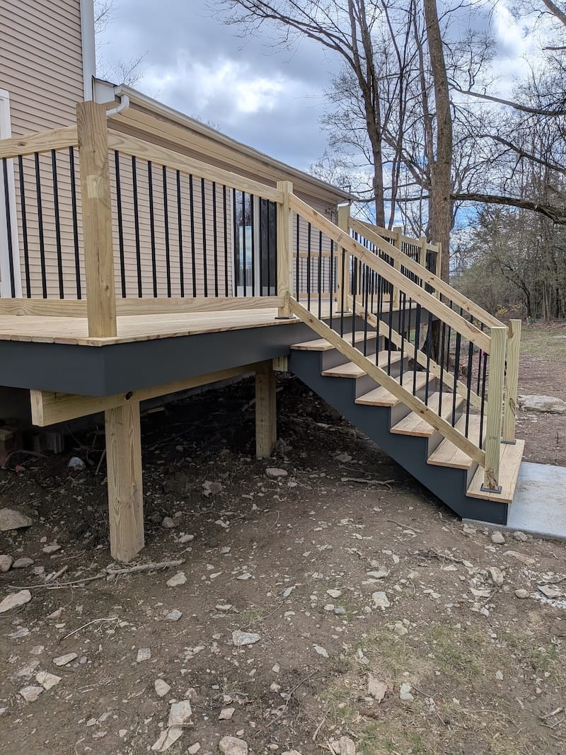 Small Deck Construction in Warwick, NY