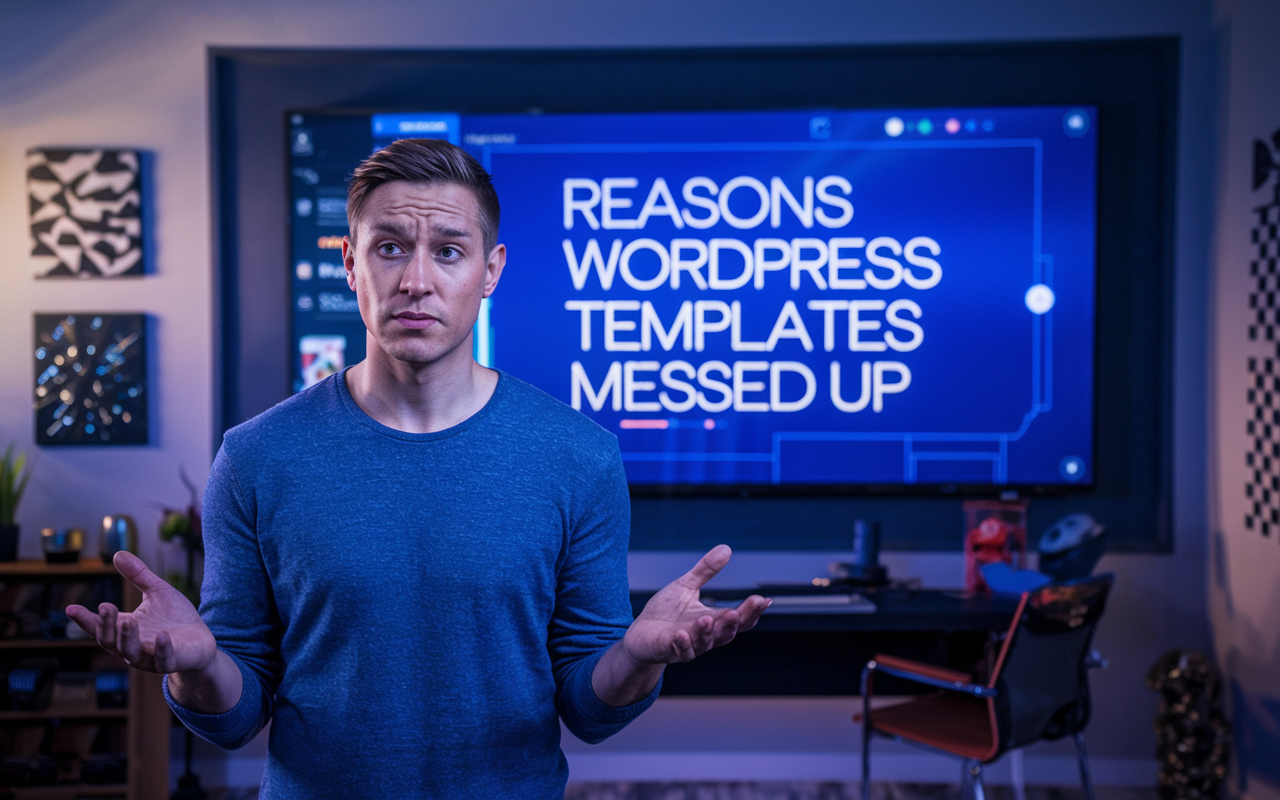 Reasons WordPress Templates Messed Up