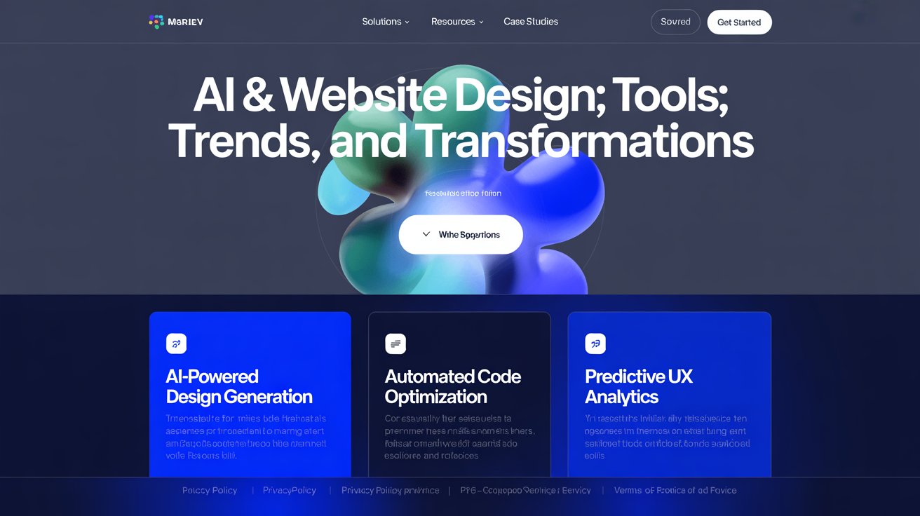 AI & Website Design: Tools, Trends, and Transformations