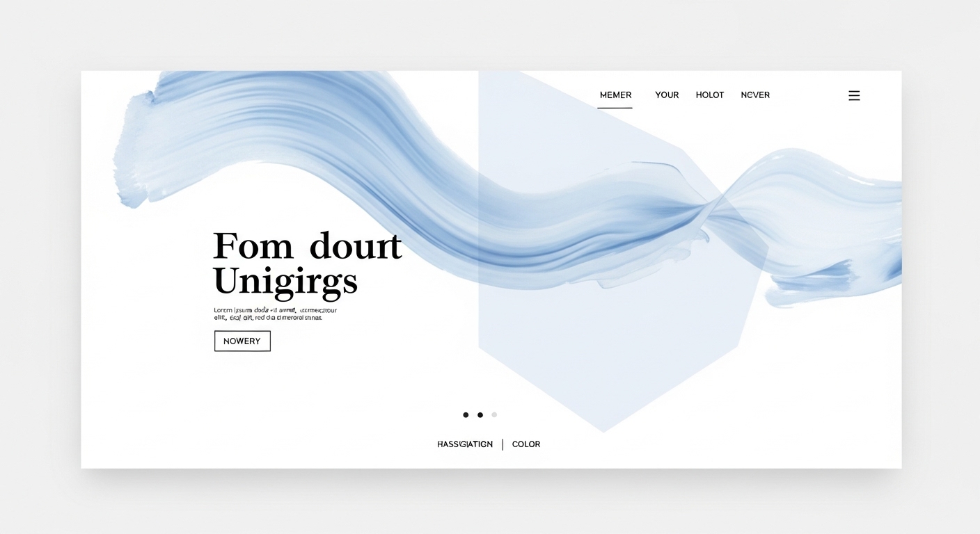 Minimalist Layouts with a Twist