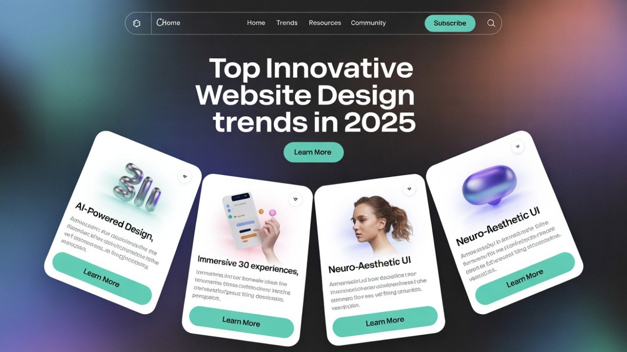 Top Innovative Website Design Trends in 2025