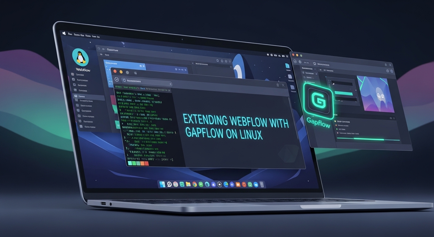 Extending Webflow with Gapflow on Linux