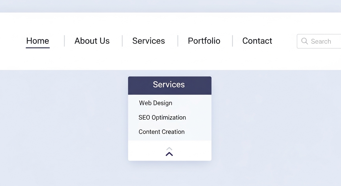 Clear Site Navigation