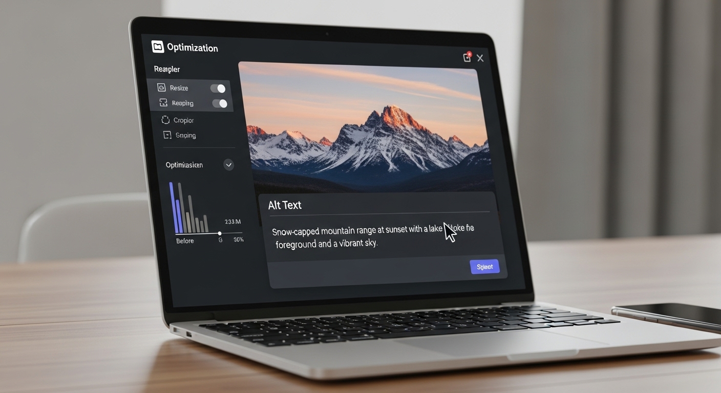 Image Optimization with Alt Text