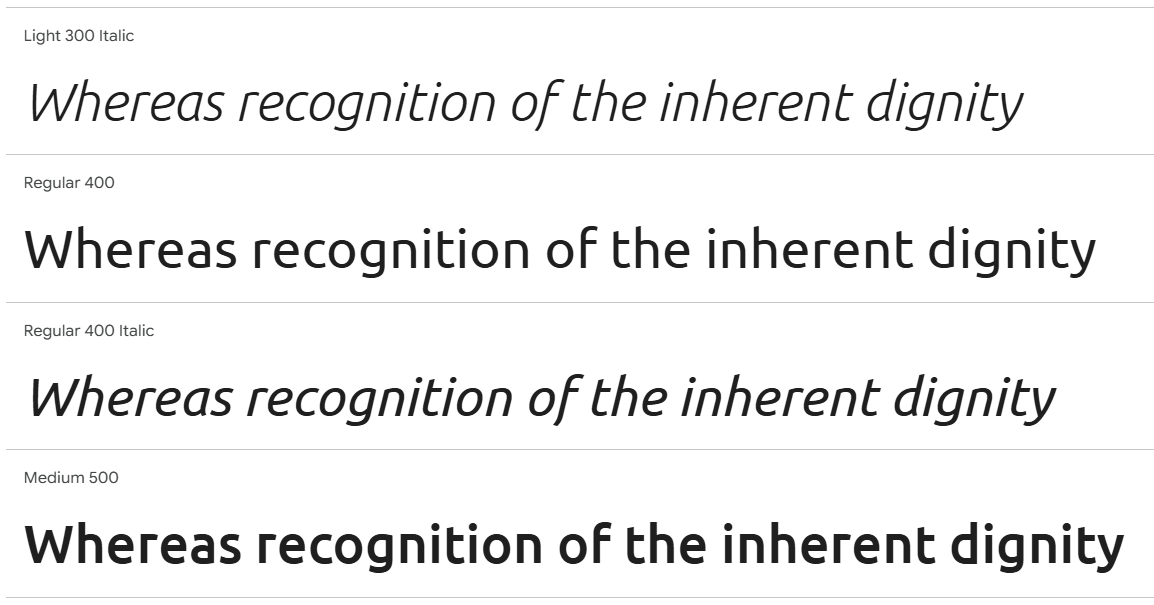 Ubuntu font