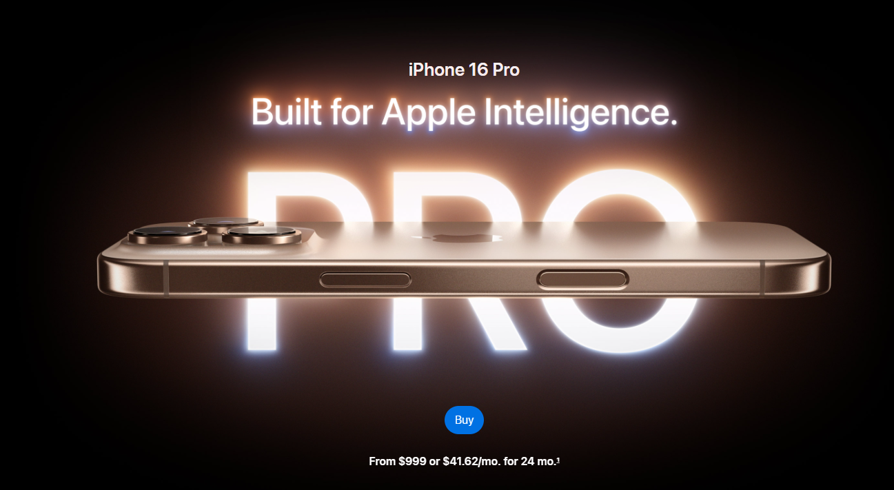 Apple B2C product pages