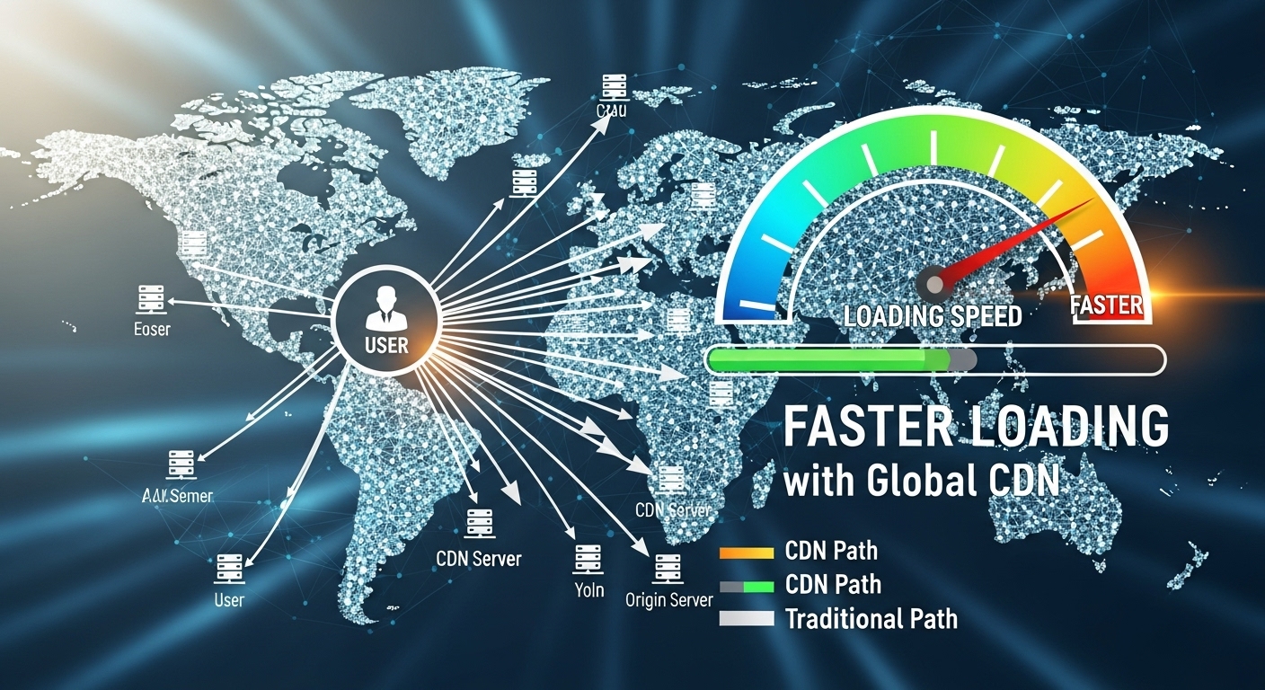 Faster Loading with Global CDN