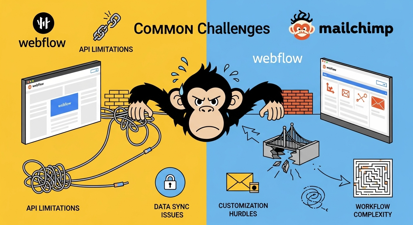 Mailchimp Integration with Webflow What Are the Challenges