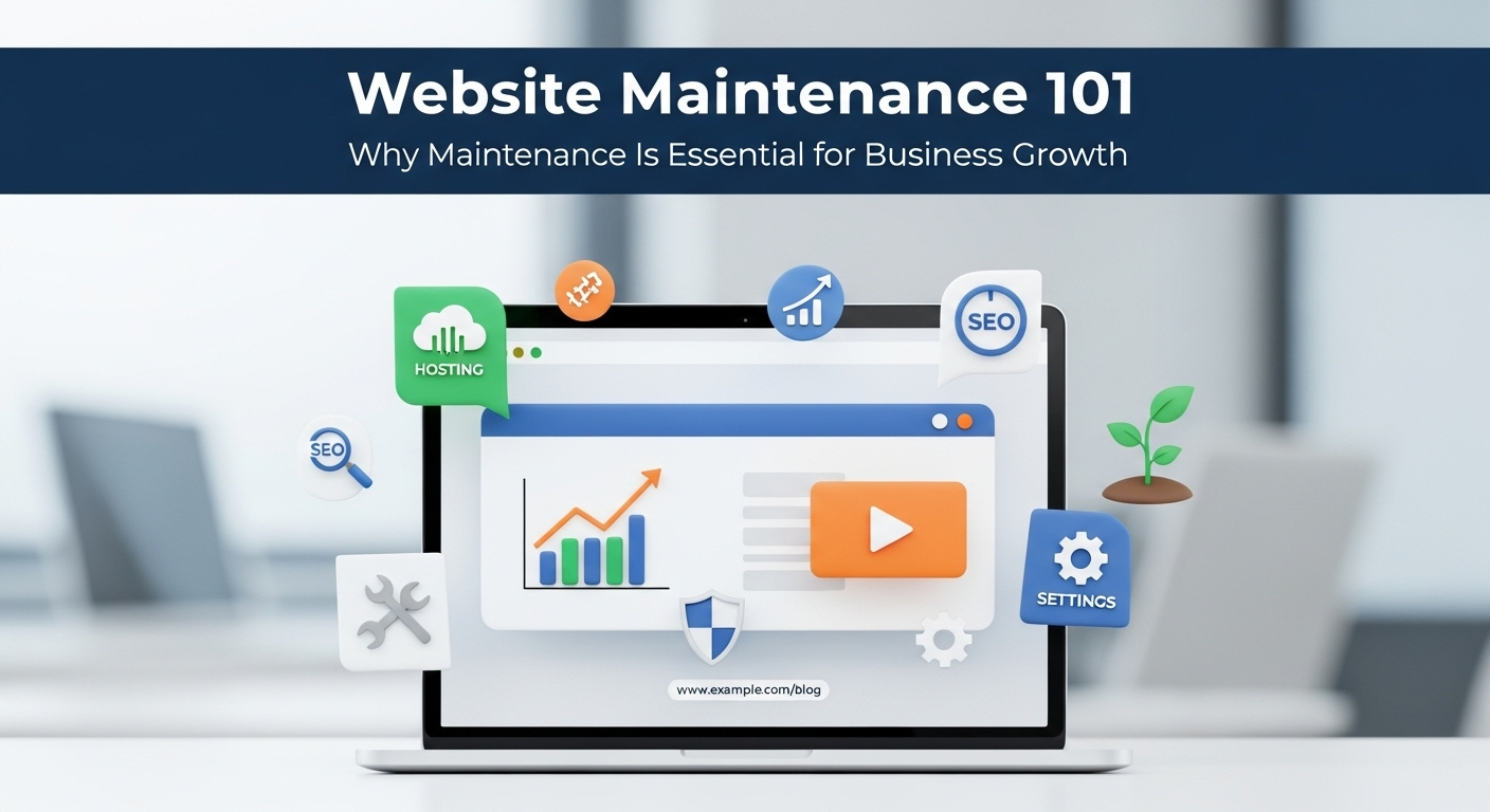 Website Maintenance 101 Why Maintenance Is Essential for Business Growth