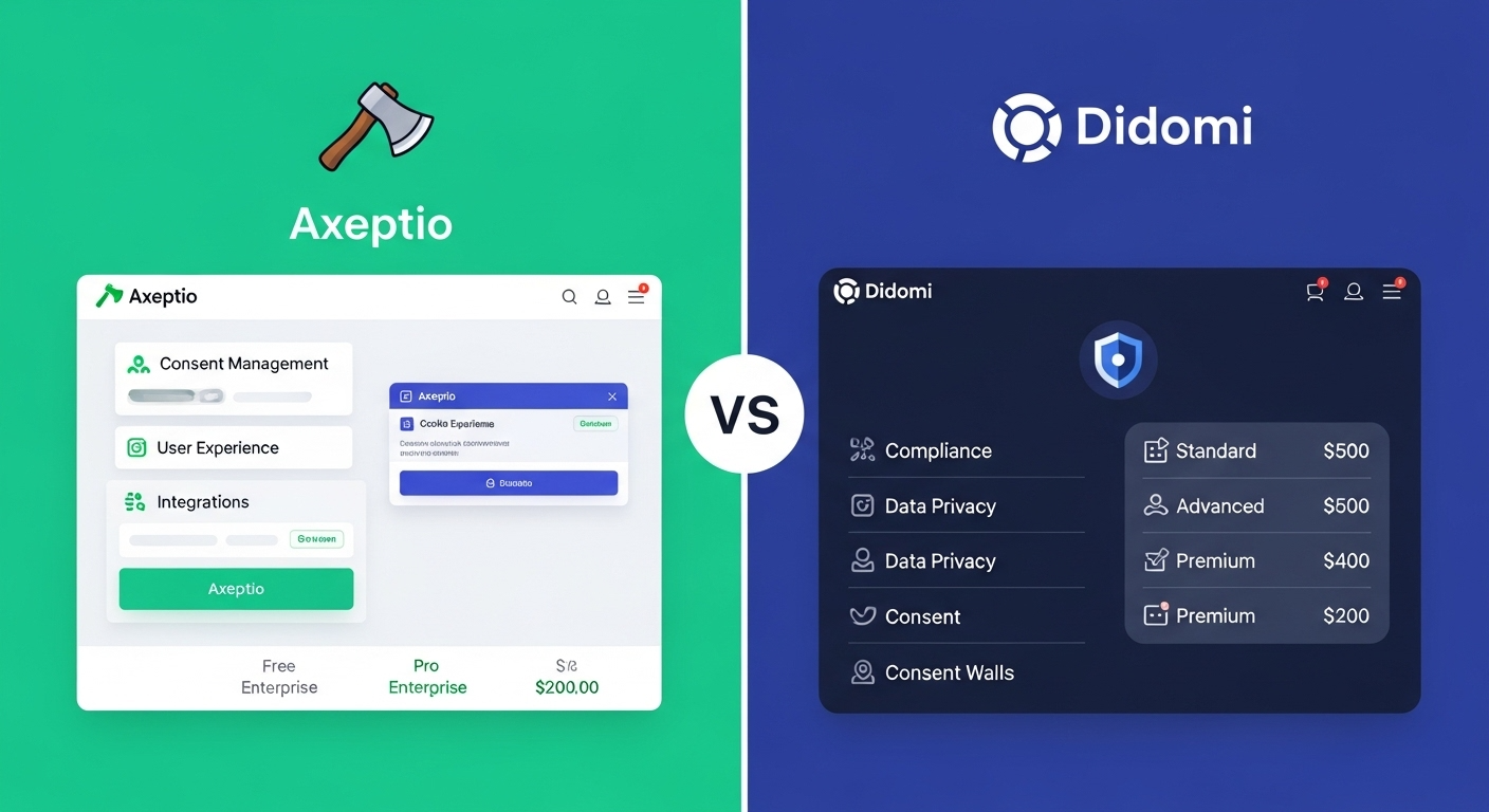 Axeptio vs Didomi Features, Pricing, and Ease of Use Compared