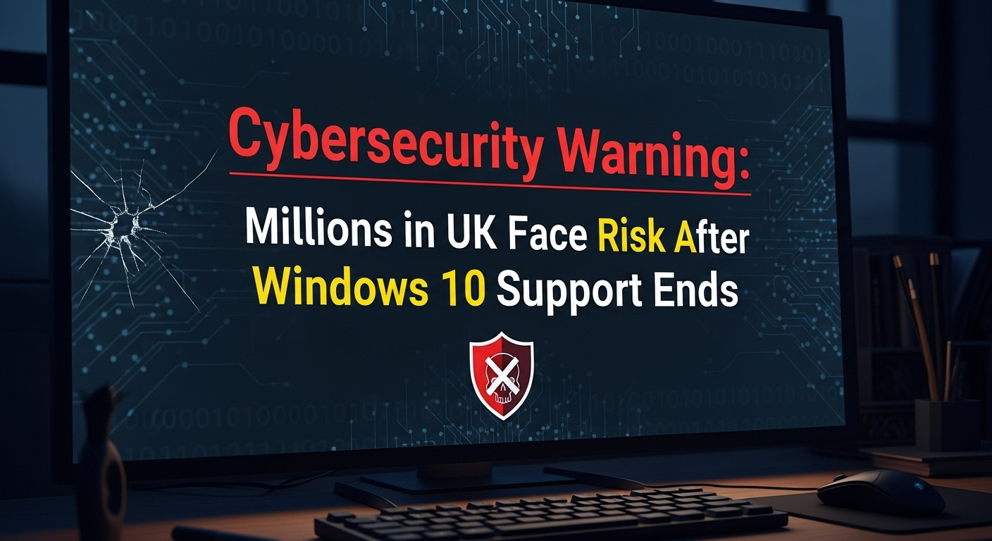 Cybersecurity Warning Millions in UK Face Risk After Windows 10 Support Ends