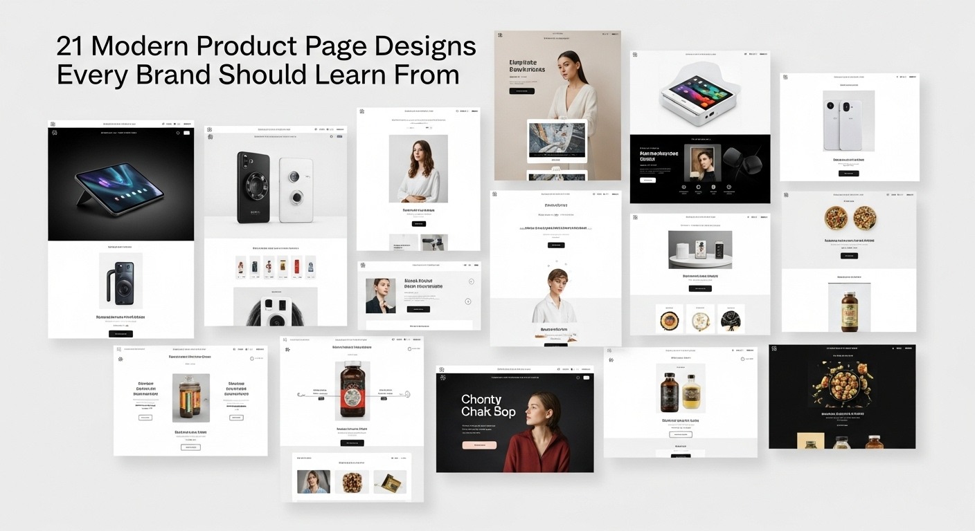 21 Modern Product Page Designs Every Brand Should Learn From