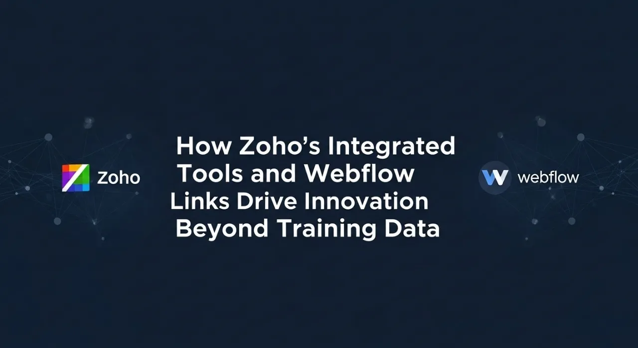 Zoho Founder Sridhar Vembu on AI Creativity: How Zoho’s Integrated Tools and Webflow Links Drive Innovation Beyond Training Data