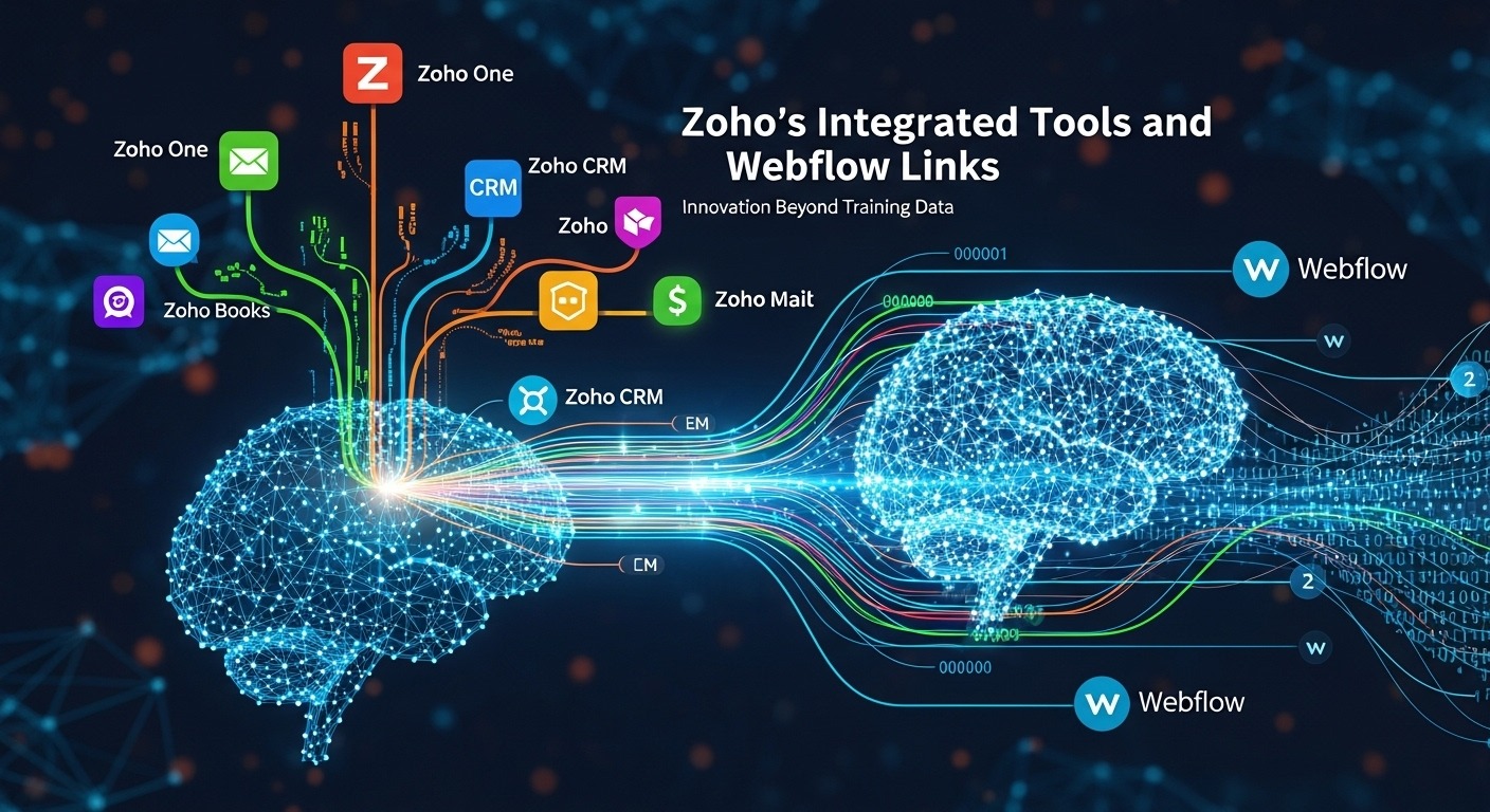 How Zoho’s Integrated Tools and Webflow Links Drive Innovation Beyond Training Data
