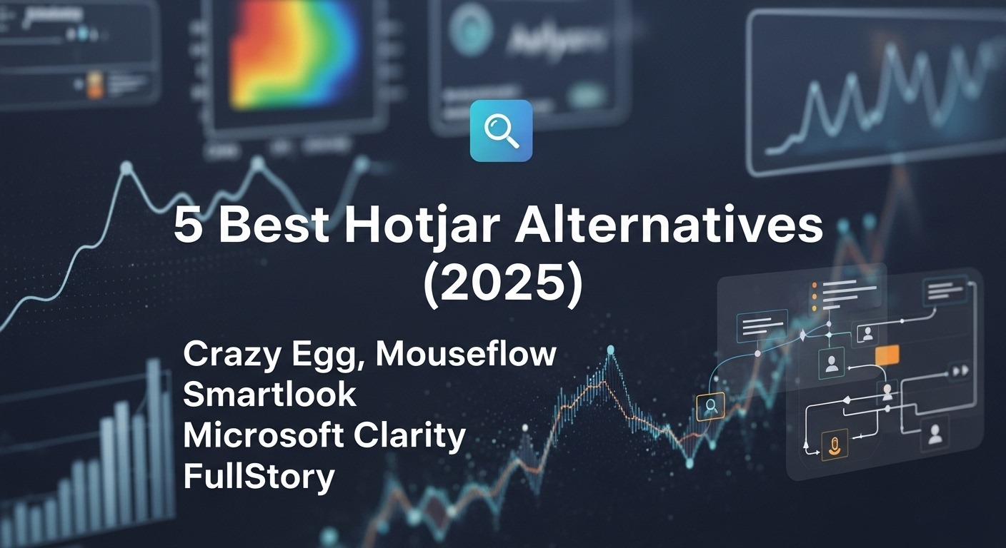 5 Best Hotjar Alternatives (2025)