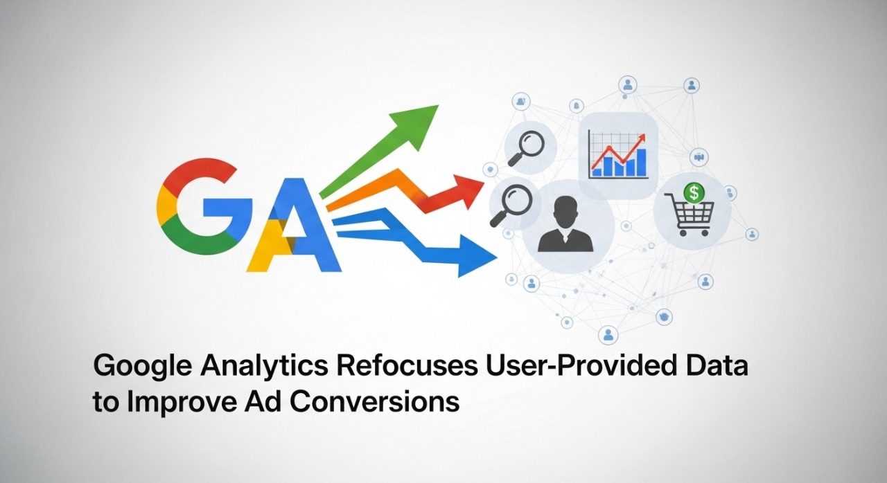 Google Analytics Refocuses User‑Provided Data to Improve Ad Conversions