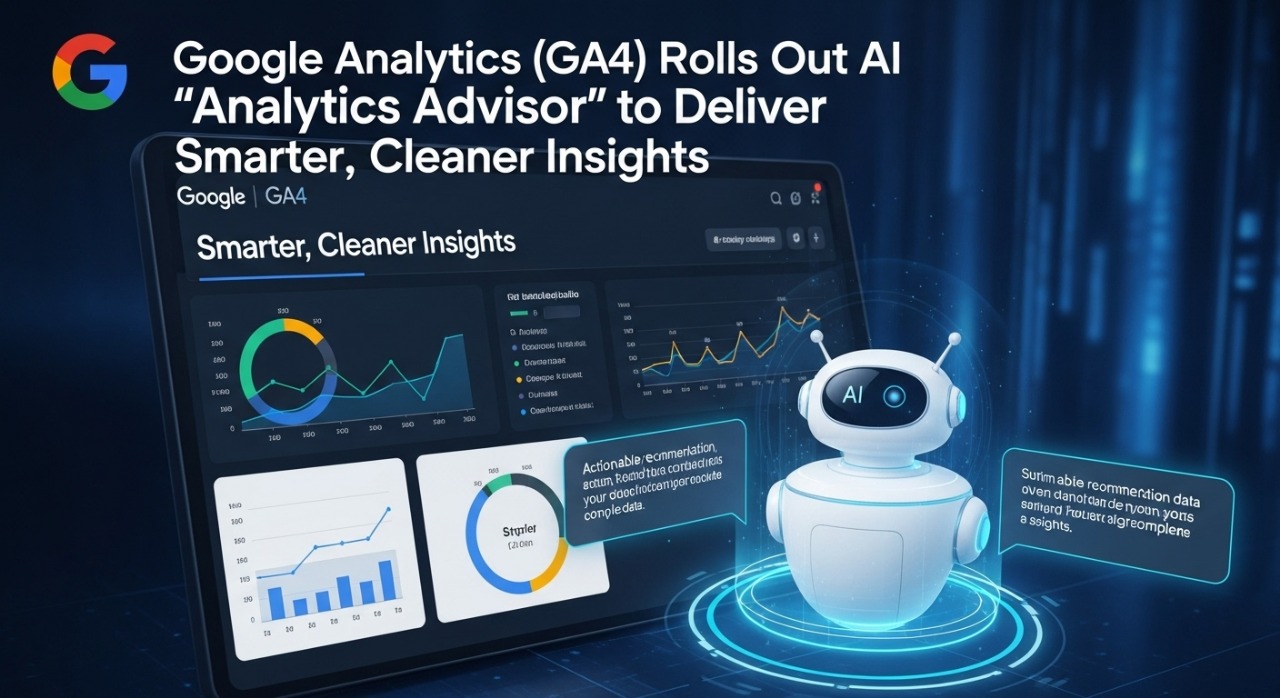 Google Analytics (GA4) Rolls Out AI ‘Analytics Advisor’ to Deliver Smarter, Cleaner Insights