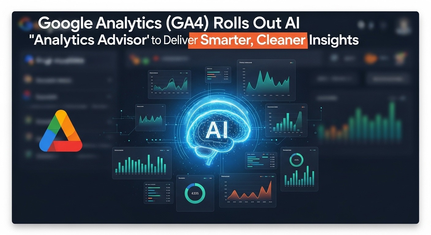 Google Analytics (GA4) Rolls Out AI ‘Analytics Advisor’ to Deliver Smarter, Cleaner Insights