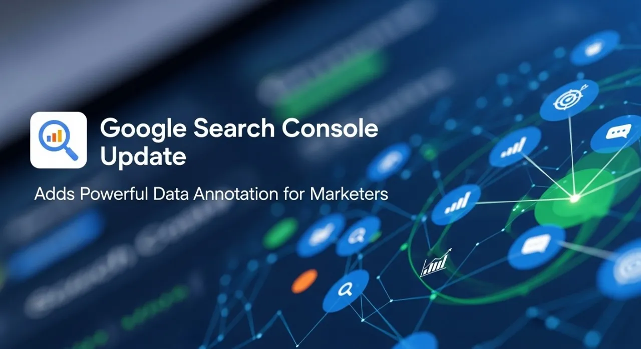 Google Search Console Update Adds Powerful Data Annotation for Marketers