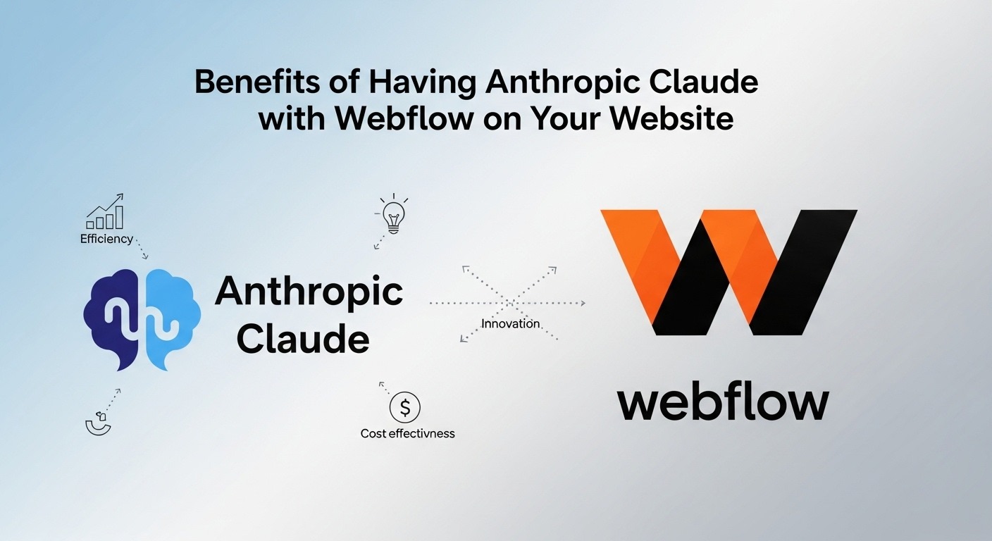 Benefits of Having Anthropic Claude with Webflow on Your Website
