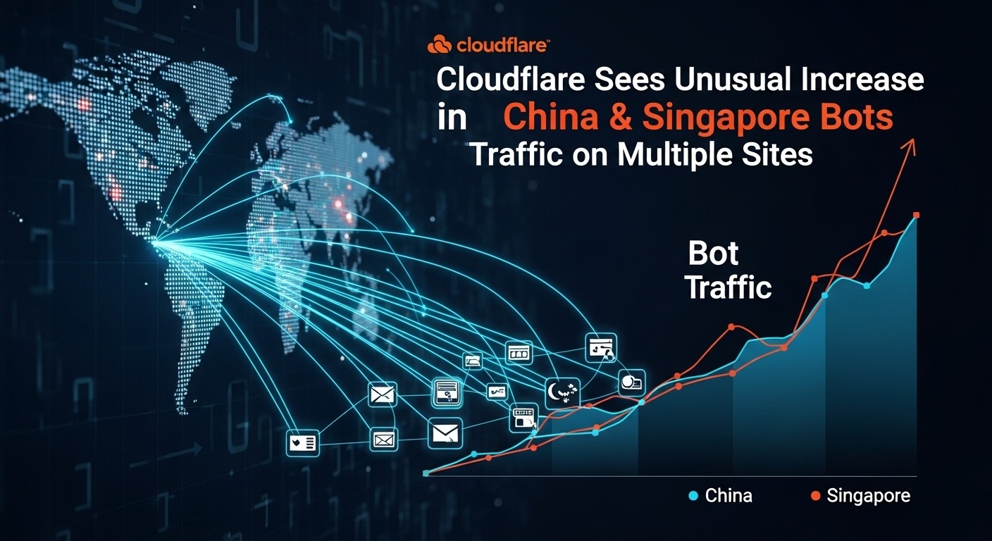 Cloudflare Sees Unusual Increase in China & Singapore Bots Traffic on Multiple Sites