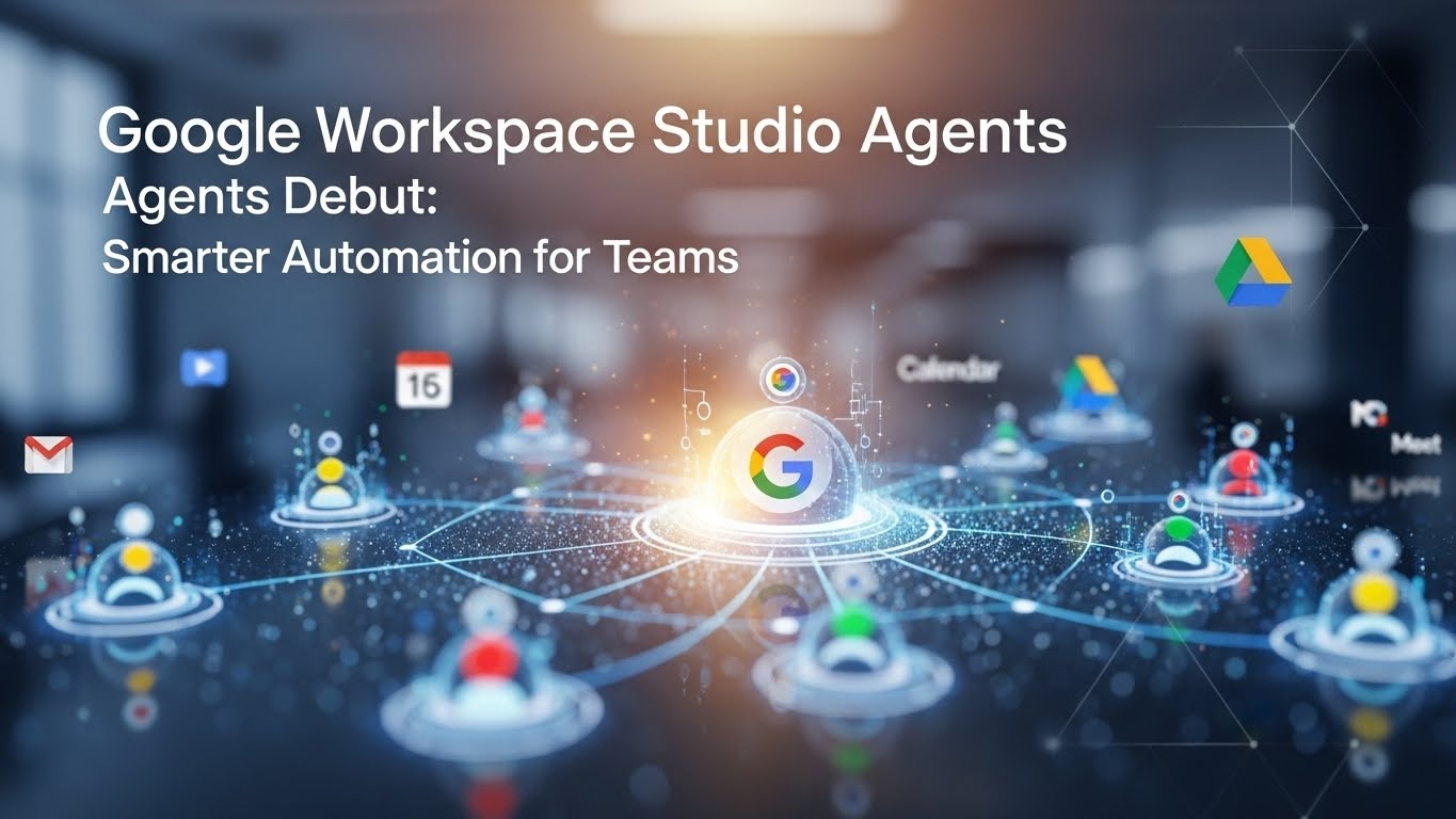 Google Workspace Studio Agents Debut Smarter Automation for Teams