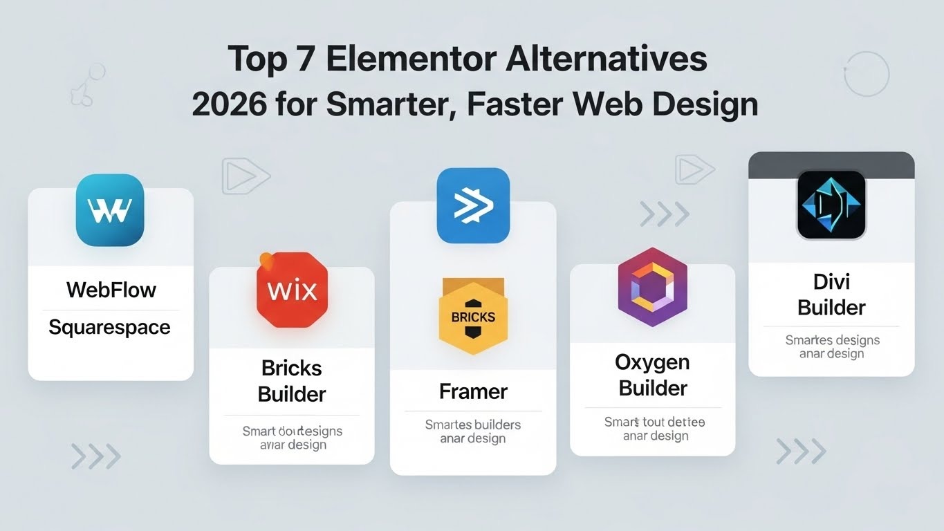 Top 7 Elementor Alternatives 2026 for Smarter, Faster Web Design