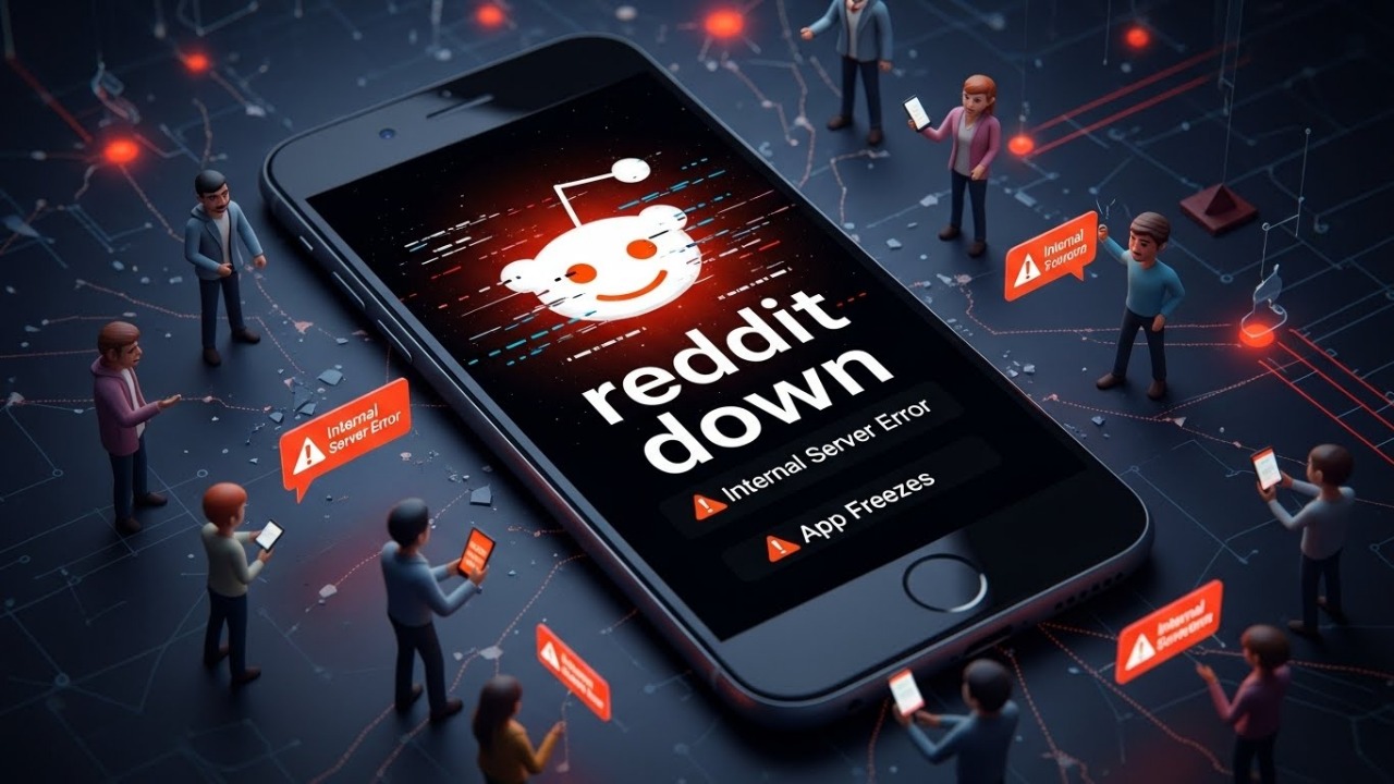 Reddit Down? Thousands Hit by App Freezes, Glitches, and Website Internal Server Errors