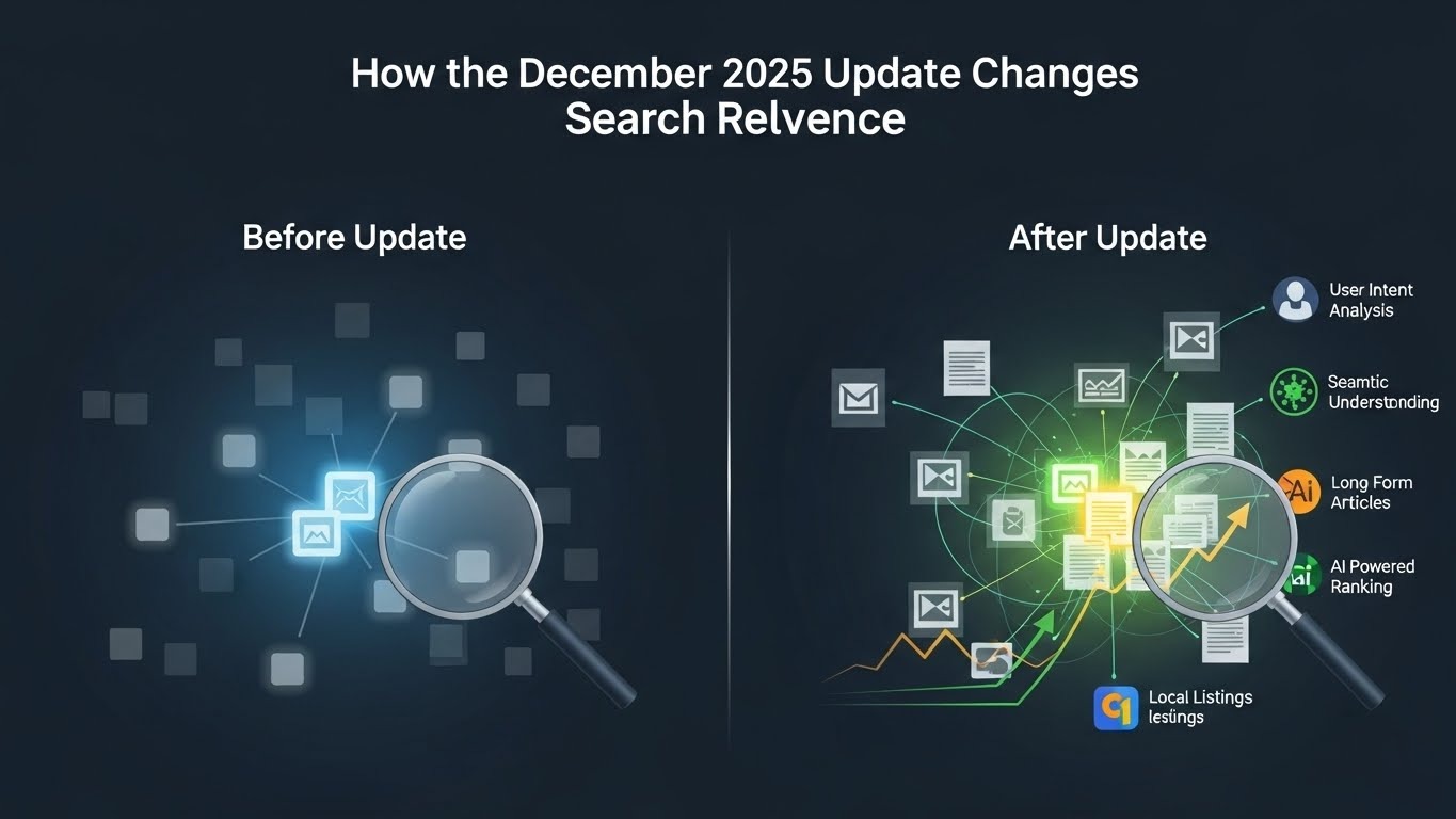 How the December 2025 Update Changes Search Relevance